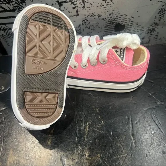 New Converse Infant CTAS Low Pink 7j238 - Picture 4 of 6